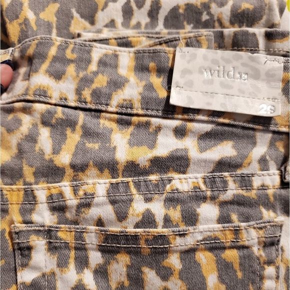 Joe's Jeans Wild Collection Cheetah leopard high rise stretch jeans‎ size 29 new - Picture 10 of 10